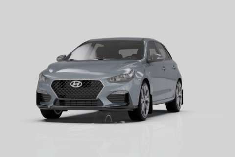 Rally Armor 19-21 Hyundai Elantra GT N Line/i30 White UR Mud Flap w/Black Logo thumbnail 4