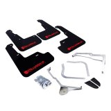Rally Armor 15-21 Subaru WRX/STI Black UR Mud Flap w/Red Altered Font Logo thumbnail 1