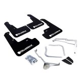 Rally Armor 15-21 Subaru WRX/STI Black Mud Flap White Altered Font Logo thumbnail 5