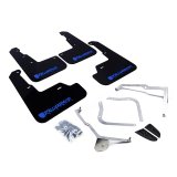 Rally Armor 15-21 Subaru WRX/STI Black Mud Flap Blue Altered Font Logo thumbnail 2