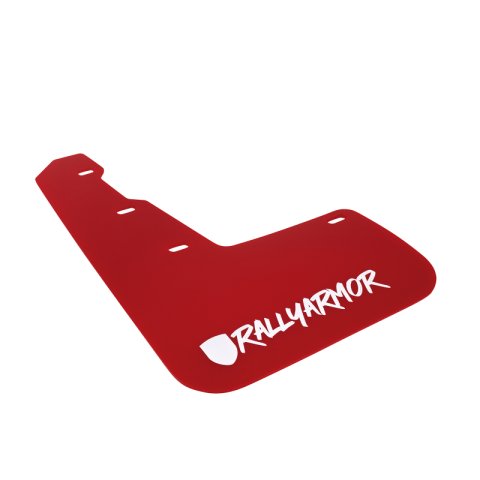 Rally Armor 15-21 Subaru WRX/STI Red Mud Flap White Altered Font Logo thumbnail 3