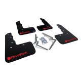 Rally Armor 17-22 Honda Civic Type R Black Mud Flap Red Altered Font Logo thumbnail 5