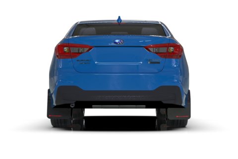 Rally Armor 20-25 Subaru Legacy Black UR Mud Flap w/Grey Logo thumbnail 2