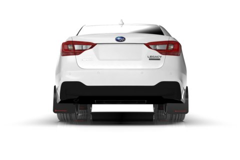 Rally Armor 20-25 Subaru Legacy Black UR Mud Flap w/Grey Logo thumbnail 3