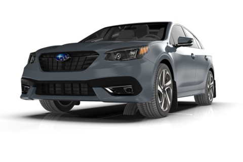 Rally Armor 20-25 Subaru Legacy Black UR Mud Flap w/Grey Logo thumbnail 4