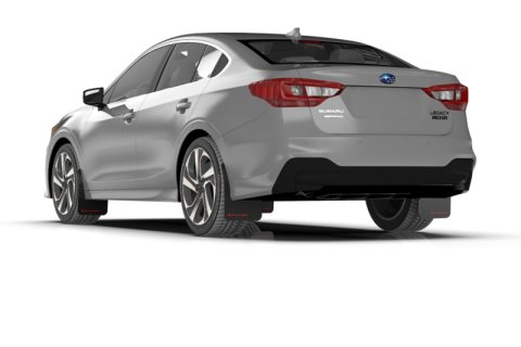 Rally Armor 20-25 Subaru Legacy Black UR Mud Flap w/Grey Logo thumbnail 6