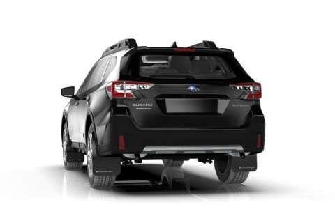 Rally Armor 20-25 Subaru Outback Black UR Mud Flap w/Blue Logo thumbnail 3