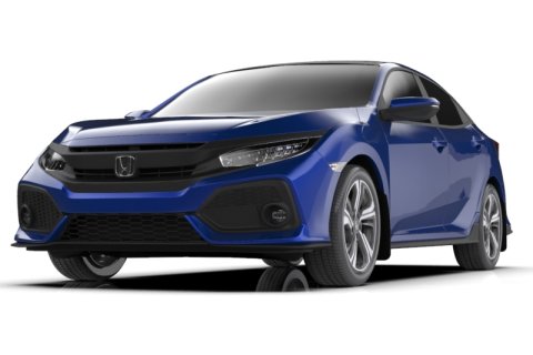 Rally Armor 17-21 Honda Civic EX/EX-L/LX (Hatchback) Black UR Mud Flap Dark Grey Logo thumbnail 4