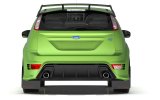 Rally Armor 09-11 Ford Focus MK2 RS Black UR Mud Flap Red Logo thumbnail 2