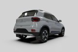 Rally Armor 20-26 Hyundai Venue Black Mud Flap White Logo thumbnail 3