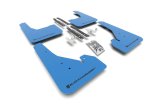 Rally Armor 18-27 Toyota Corolla Hatchback Blue UR Mud Flap Black Logo thumbnail 4