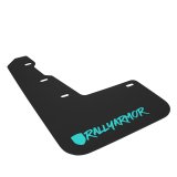 Rally Armor 15-21 Subaru WRX/STI Black UR Mud Flap w/Teal Altered Font Logo thumbnail 2