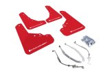 Rally Armor 12-18 Fiat 500 Red Mud Flap w/White Logo thumbnail 1