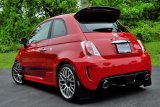 Rally Armor 12-18 Fiat 500 Red Mud Flap w/White Logo thumbnail 3