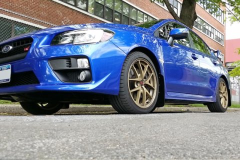 Rally Armor 15-21 Subaru WRX/STI Black UR Mud Flap w/Red Logo thumbnail 6