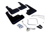 Rally Armor 15-21 Subaru WRX/STI Black UR Mud Flap w/Blue Logo thumbnail 1