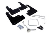 Rally Armor 15-21 Subaru WRX/STI Black UR Mud Flap w/Grey Logo thumbnail 1