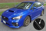Rally Armor 15-21 Subaru WRX/STI Black UR Mud Flap w/White Logo thumbnail 2
