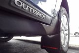 Rally Armor 15-19 Subaru Outback Black UR Mud Flap w/ Red Logo thumbnail 2