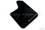 Rally Armor Universal Fit (No Hardware) Black UR Mud Flap w/ White Logo thumbnail 1