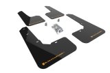 Rally Armor 22-25 Subaru Outback Wilderness Black Mud Flap Wild Orange Logo thumbnail 1