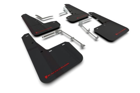 Rally Armor 20-26 Toyota GR Yaris Black Mud Flap w/Red Logo thumbnail 1