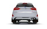Rally Armor 18-23 Ford Fiesta ST MK8 Black UR Mud Flap w/Orange Logo thumbnail 3