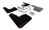 Rally Armor 18-23 Ford Fiesta ST MK8 Black UR Mud Flap w/Orange Logo thumbnail 5