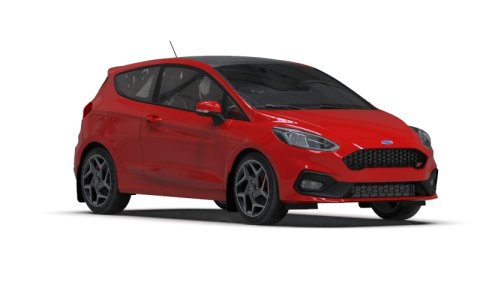 Rally Armor 18-23 Ford Fiesta ST MK8 Black UR Mud Flap w/Red Logo thumbnail 8