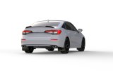 Rally Armor 22-26 Honda Civic/Civic Si/Sport Black UR Mud Flap w/Grey Logo thumbnail 3