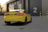 Rally Armor 22-26 Honda Civic/Civic Si/Sport Black UR Mud Flap w/Grey Logo thumbnail 6