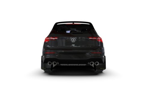 Rally Armor 22-26 VW MK8 Golf GTI/R Red UR Mud Flap w/White Logo thumbnail 7