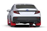 Rally Armor 22-26 Subaru WRX Red UR Mud Flap w/Black Logo thumbnail 2