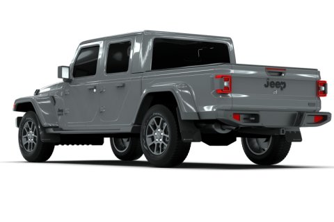 Rally Armor 19-25 Jeep Gladiator JT (Incl. Overland/Sport/Sport S) Black Mud Flap w/Grey Logo thumbnail 5