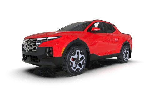 Rally Armor 22-26 Hyundai Santa Cruz Black Mud Flap w/Grey Logo thumbnail 4