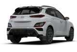 Rally Armor 22-23 Hyundai Kona N-Line Black UR Mud Flap w/Red Logo thumbnail 4