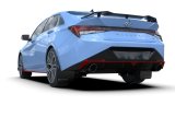 Rally Armor 22-23 Hyundai Elantra N & N Line Black UR Mud Flap w/Red Logo thumbnail 3