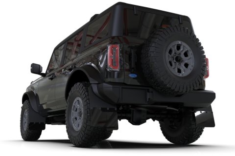 Rally Armor 21-25 Ford Bronco (Steel Bmpr - NO Rptr/Sprt - NO RR/RB) Blk Mud Flap w/Area Blue Logo thumbnail 6