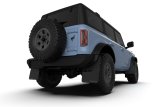 Rally Armor 21-25 Ford Bronco (Steel Bmpr + RB - NO Rptr/Sprt) Blk Mud Flap w/Met. Blk Logo thumbnail 2