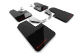 Rally Armor 21-25 Ford Bronco (Steel Bmpr + RR - NO Rptr/Sprt) Blk Mud Flap w/Red Logo thumbnail 1