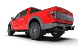 Rally Armor 21-25 Ford F-150 Raptor Gen 3 Black UR Mud Flap w/Red Logo thumbnail 4