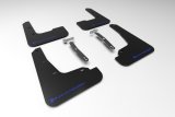 Rally Armor 21-23 Hyundai Elantra Black UR Mud Flap w/Blue Logo thumbnail 2