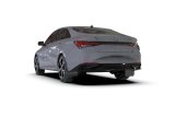 Rally Armor 21-23 Hyundai Elantra Black UR Mud Flap w/Grey Logo thumbnail 2