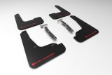 Rally Armor 21-23 Hyundai Elantra Black UR Mud Flap w/Red Logo thumbnail 1