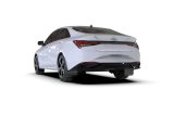 Rally Armor 21-23 Hyundai Elantra Black UR Mud Flap w/White Logo thumbnail 2