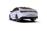 Rally Armor 21-23 Hyundai Elantra Black UR Mud Flap w/White Logo thumbnail 3