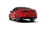 Rally Armor 21-23 Hyundai Elantra Black UR Mud Flap w/White Logo thumbnail 5