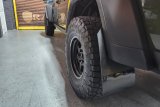 Rally Armor 19-26 Jeep JT Gladiator (Mojave/Rubicon) Black Mud Flap w/Grey Logo thumbnail 6