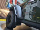 Rally Armor 19-26 Jeep JT Gladiator (Mojave/Rubicon) Black Mud Flap w/Metallic Black Logo thumbnail 3