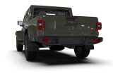 Rally Armor 19-26 Jeep JT Gladiator (Mojave/Rubicon) Black Mud Flap w/Metallic Black Logo thumbnail 9
